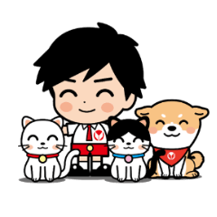 [LINEスタンプ] しんちゃんとよねしばくんと仲間たち