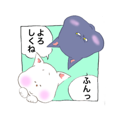 [LINEスタンプ] ログラちゃんとレツンくん