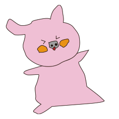 [LINEスタンプ] 少し愚かな豚