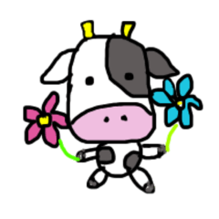 [LINEスタンプ] カラフルな動物？人間？生きもの？花？