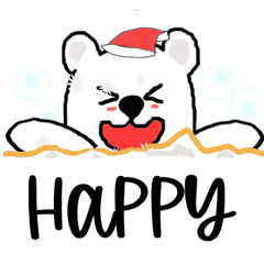 [LINEスタンプ] ハッピークリスマス＆新年のお祝い