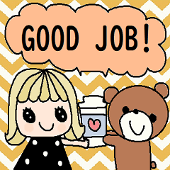 [LINEスタンプ] かわいい英語スタンプ270