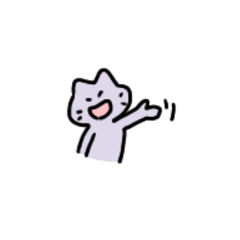 [LINEスタンプ] ネコのスタンプฅ•ω•ฅ