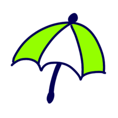 [LINEスタンプ] 燕党の傘