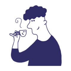 [LINEスタンプ] パーマ男子のスタンプ