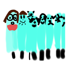 [LINEスタンプ] Gより先ちゃんへのプレゼント先ちゃん見て！