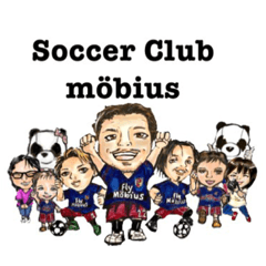 [LINEスタンプ] MOBIUS Soccer Club LINEスタンプ BY YUKIEの画像（メイン）