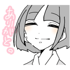 [LINEスタンプ] ぼけじょしちゃん