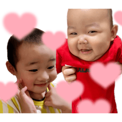 [LINEスタンプ] 康士朗♡陵大朗