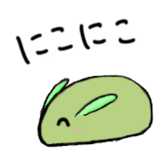 [LINEスタンプ] 抹茶うさぎの感情スタンプ1