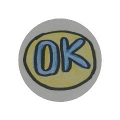 [LINEスタンプ] 実筆！色鉛筆であれこれ(3)修正