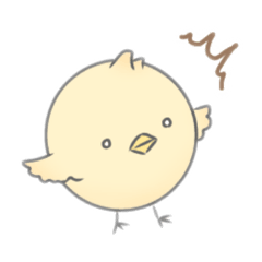 [LINEスタンプ] ゆるまるぴよこ