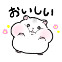 [LINEスタンプ] おハムのしろちゃん2