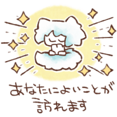 [LINEスタンプ] 雪色kamiねこ