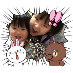 [LINEスタンプ] Kanna＆Akina②