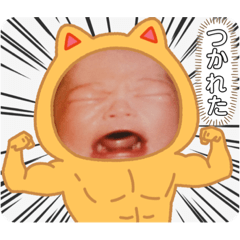 [LINEスタンプ] ねねちゃんまんno1