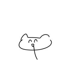 [LINEスタンプ] ねこかくまかうさぎのすたんぷらりー