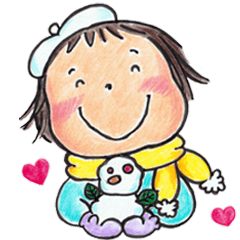 [LINEスタンプ] あさふみ 冬スタンプ