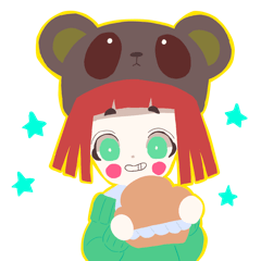 [LINEスタンプ] わがままちーちゃん