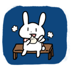 [LINEスタンプ] わっほいばにーくんの冬スタンプ