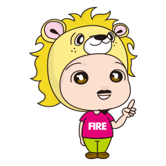 [LINEスタンプ] ライオン兄さんの米国株FIREが最強