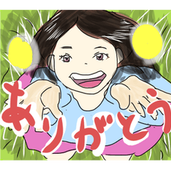 [LINEスタンプ] ありがとうスタンパー