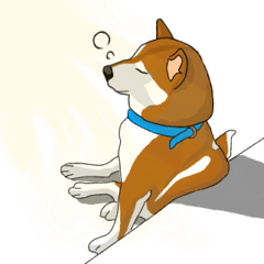 [LINEスタンプ] ぐーたら柴犬