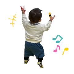 [LINEスタンプ] 背中と頭頂部で語る真のスタンプ