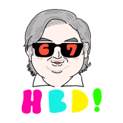 [LINEスタンプ] 関根さん67歳記念スタンプ