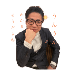 [LINEスタンプ] これが片岡Part1