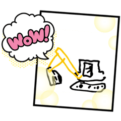 [LINEスタンプ] ままと3さいのぼく