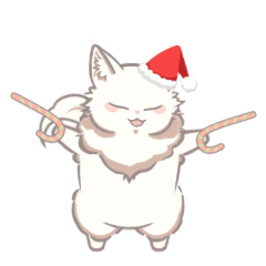 [LINEスタンプ] リツニャンニャン 02 クリスマス