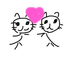 [LINEスタンプ] まこ猫1