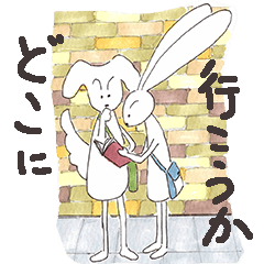 [LINEスタンプ] ムッちゃんとユキちゃんの冬休み