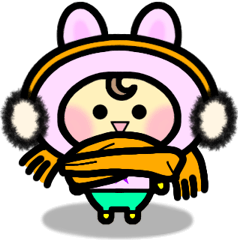 [LINEスタンプ] てんちゃんの冬スタンプ