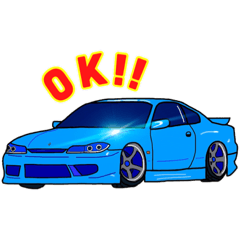 [LINEスタンプ] Ama Blue15