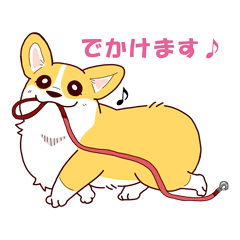 [LINEスタンプ] コーギーまるこの日常会話スタンプ