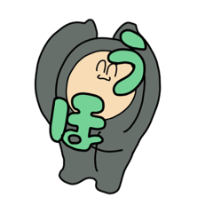 [LINEスタンプ] これはにんにくの子孫ではありません
