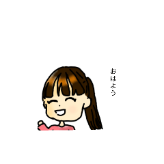 [LINEスタンプ] おとめ女の子( ơ ᴗ ơ )