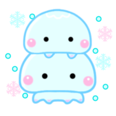 [LINEスタンプ] 【くぅちゃん】パステルカラーくらげ