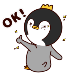 [LINEスタンプ] みずのとさんのペンギン