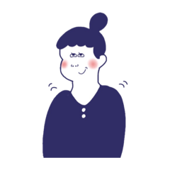 [LINEスタンプ] おだんごヘア女子のスタンプ