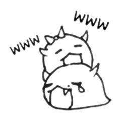 [LINEスタンプ] ウススラちゃん①