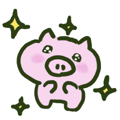 [LINEスタンプ] しょぼぶた