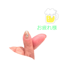 [LINEスタンプ] 手もじ2