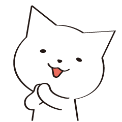 [LINEスタンプ] ほんのり使いやすいしろねこ