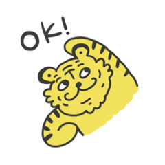 [LINEスタンプ] 毎日使えるとらさんスタンプ