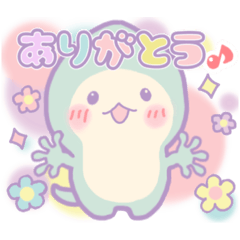 [LINEスタンプ] ゆめいろ♡かわいいヤモリちゃん