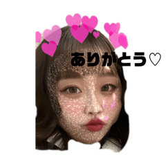 [LINEスタンプ] ももねちゃん！1