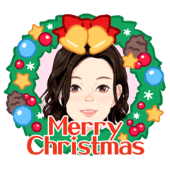 [LINEスタンプ] 奈蝶のクリスマス＆お正月スタンプ❣️